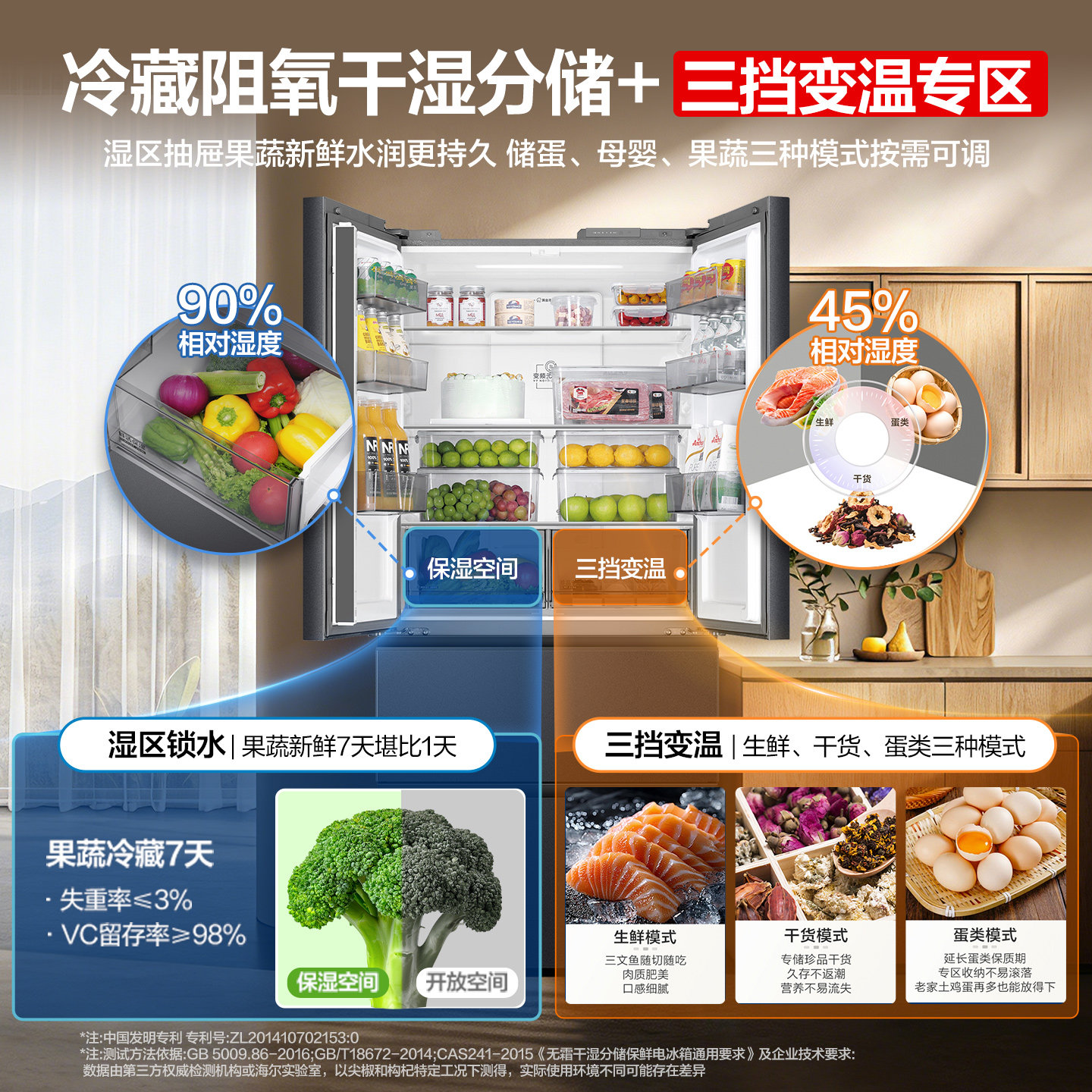 海尔HRF-H55MFE5U1冰箱图片