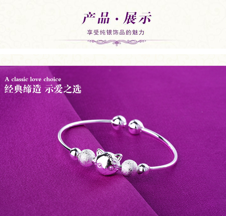 Thời trang new 925 bạc đầy sao bracelet bracelet giả bạc xe hoa đầy sao push-pull bracelet bracelet ZGXFU5AD