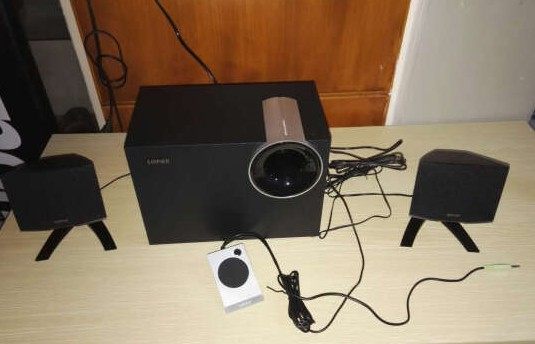 Edifier Rambler R201T North American Edition 2 1 Computer Speaker Desktop Subwoofer Wire Control Wooden Sound