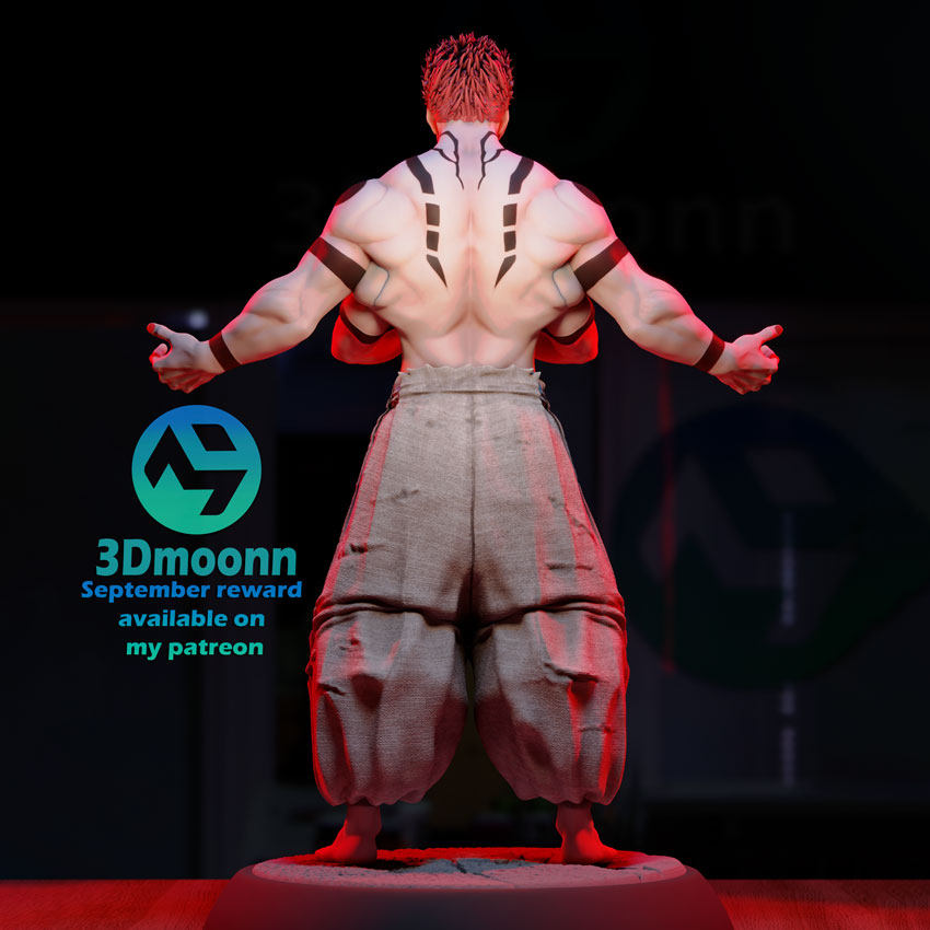 Sukuna 3D Model | Direct from China | Taobao Price - Product image 8