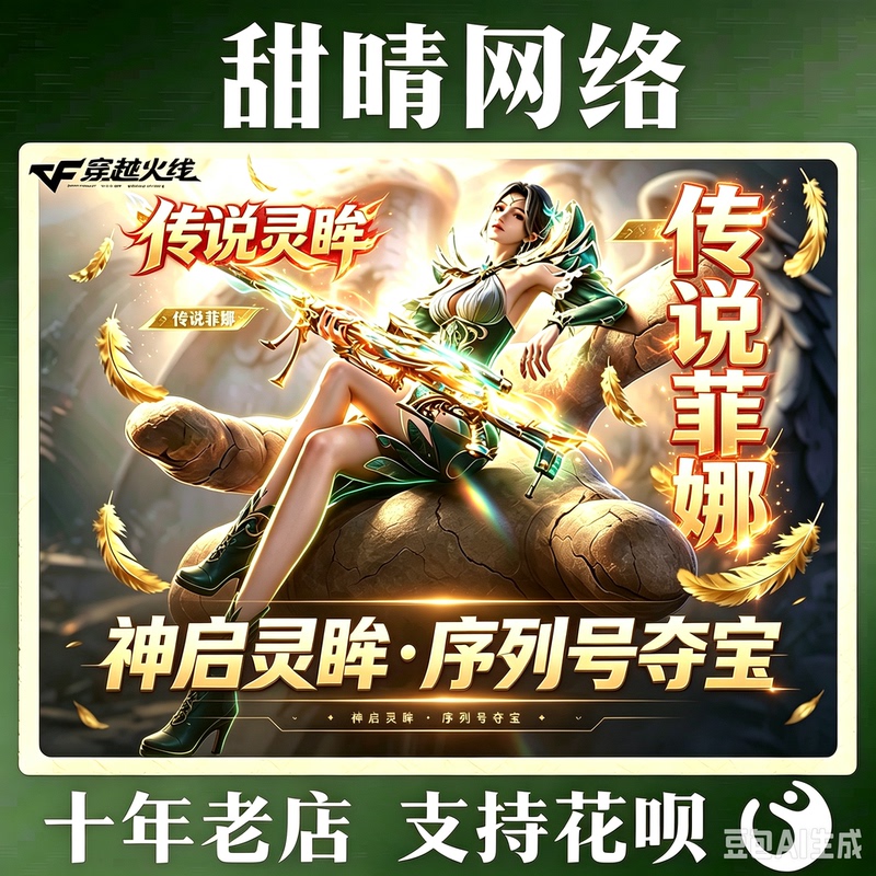 Cf Crossfire Legendary Fina Character Permanent Legendary Spirit Eye Edition Without Serial Number Divine Spirit Eye Legendary Empress