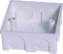 PVC thickened dark bottom box 86 type dark bottom box dark box base wire tube bottom socket bottom box 77*77