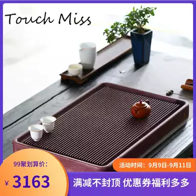 TOUCH MISS Bakelite tray proembryo su pei Chinese retro home simple dian jiao mu tea tea tray