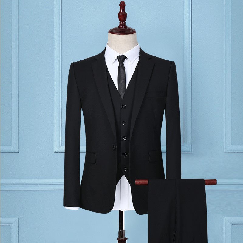Bộ đồ vest nam phù hợp với kinh doanh ba mảnh đồ vest