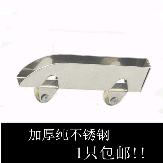 Showcase glass sliding door pulley glass counter roller push-pull door wheel overall cabinet door wheel double pulley knife wheel