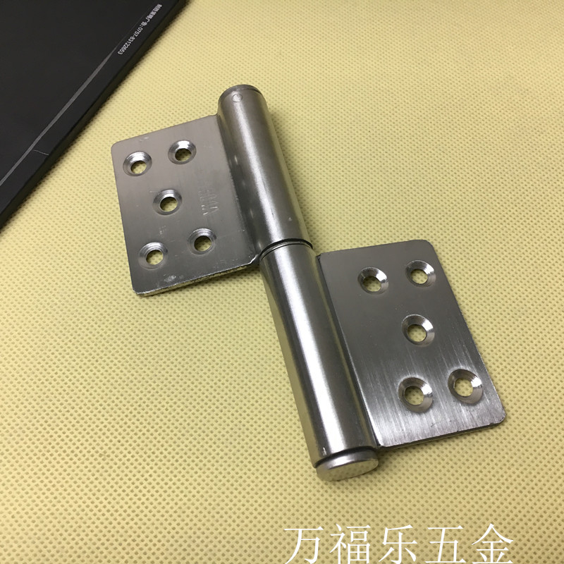 Boutique Stainless Steel Detachable Hinge Banner Hinged Fire Door Flag-Shaped Flag Type Hinge 5 Inch 304 Hinge