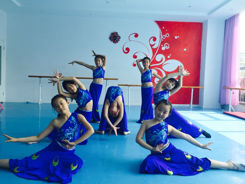 Trang phục múa cho trẻ em Dai Dance Trang phục cho nữ Trang phục đuôi cá mới quần áo bé gái