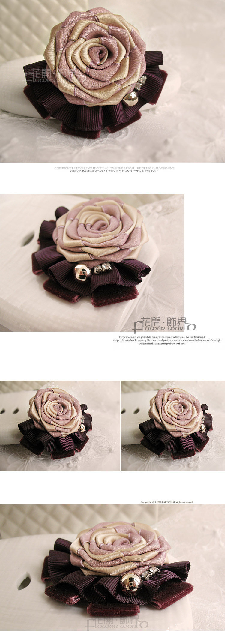 Broche femme en Matériau mixte - Ref 1172358 Image 18