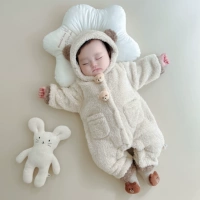 Детские стеганые щипцы, демисезонное детское утепленное боди, осенний сезон, в западном стиле