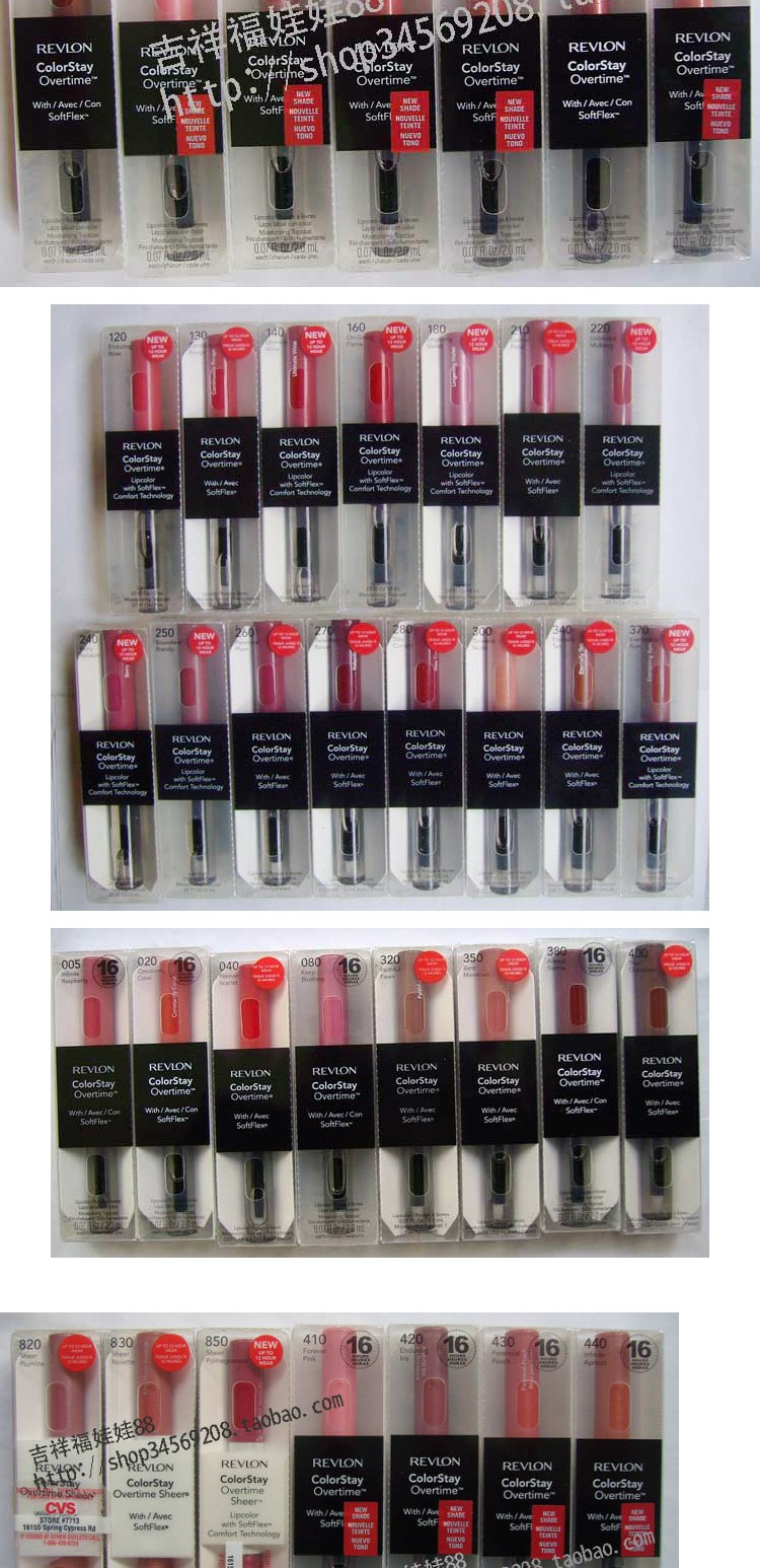 Son bóng Mỹ Revlon lâu bền không đánh dấu son chính hãng Revlon ColorStay đôi đầu mềm không đổi son bóng son môi bóng	