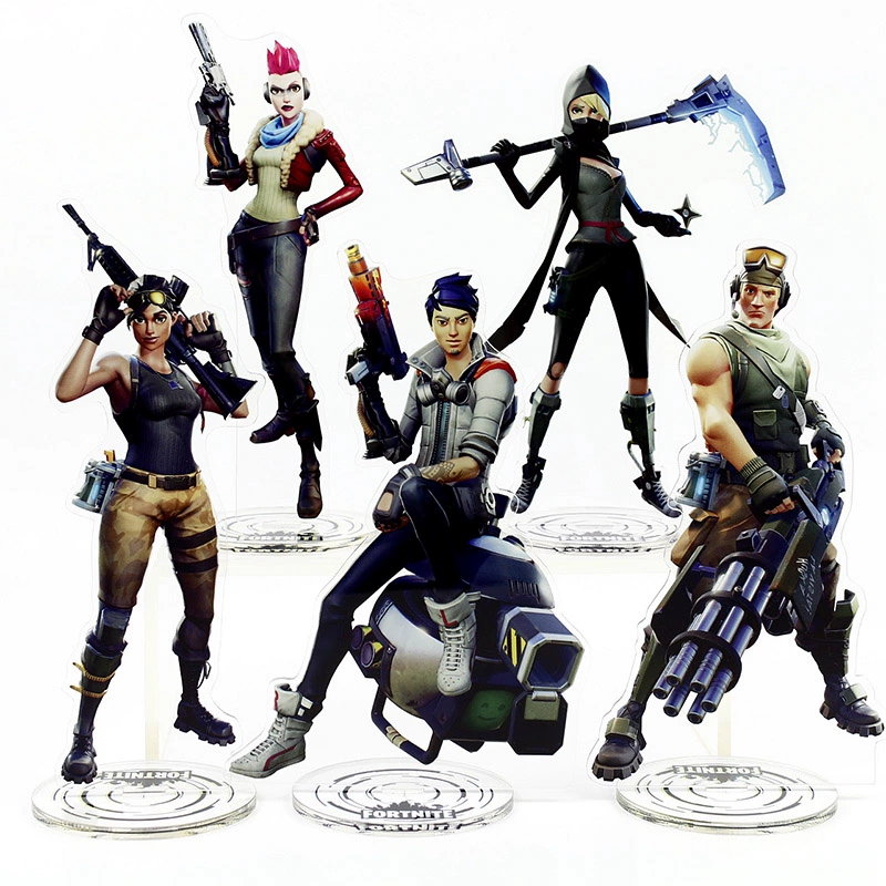 Fortnite Fortress Trò chơi đêm xung quanh Bộ sưu tập tranh dọc acrylic Lili Trang trí Quà tặng Người chơi Quà tặng - Game Nhân vật liên quan