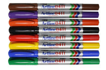 Artline small double-headed marker EK-041T Double-headed oily pen made in Japan 8 colors optional environmental protection