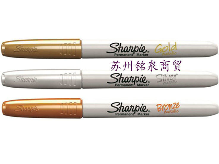 American Sharpie Metal Mark Pen 39100 gold and silver copper mark pen