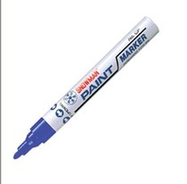 Snowman paint pen 1 5mm-2 0mm thick core blue paint pen CP-12