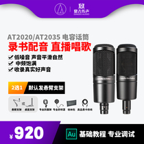 Iron Triangle AT2020 2035 Professional Capacitive Microphone Recording Audio Book Equipment Microphone Sound Card Set