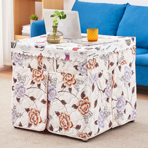 Baking Fire Table Home Foldable Square Winter Heating Table Brief About Small Family Type Baking Fire Rack Table Mahjong Table