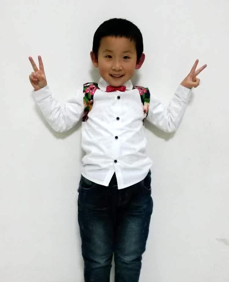 Chemise garcon à manche longue - Ref 2075581 Image 17