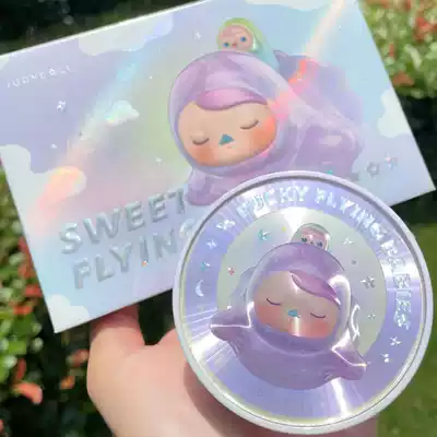 Judydoll orange bubble Matt joint name pucky flying fish light fog powder powder powder control oil powder cake set makeup hold