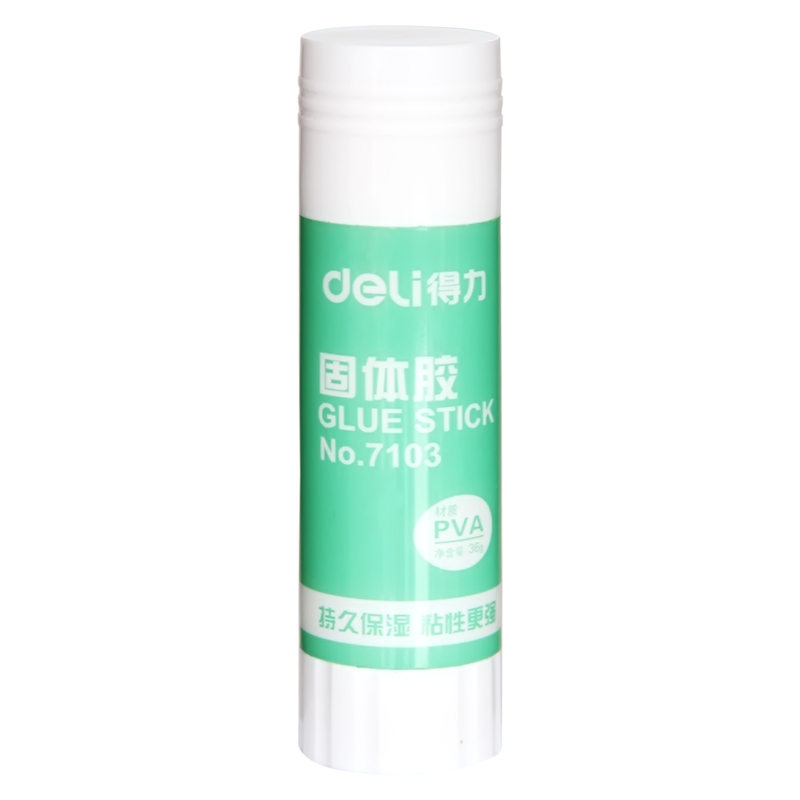 Deli 7103 formaldehyde free solid glue glue stick glue office stationery solid glue stick student supplies handmade children