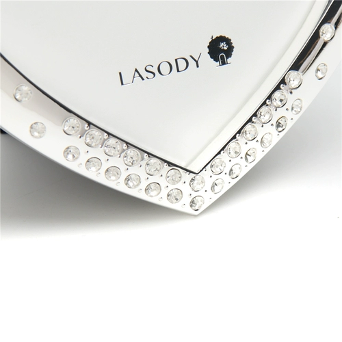 LASODY Металлическая скандинавская фоторамка в форме сердца для друга, европейский стиль, подарок на день рождения