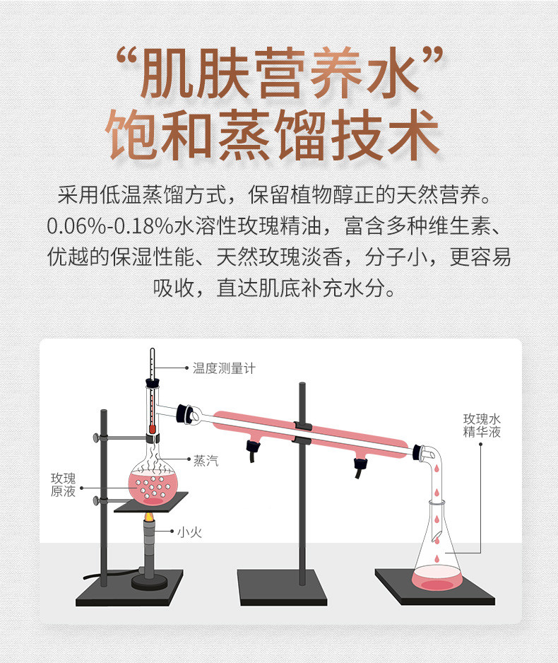 荷兰 Jacob Hooy 雅歌布 玫瑰保湿爽肤水 500ml 图6