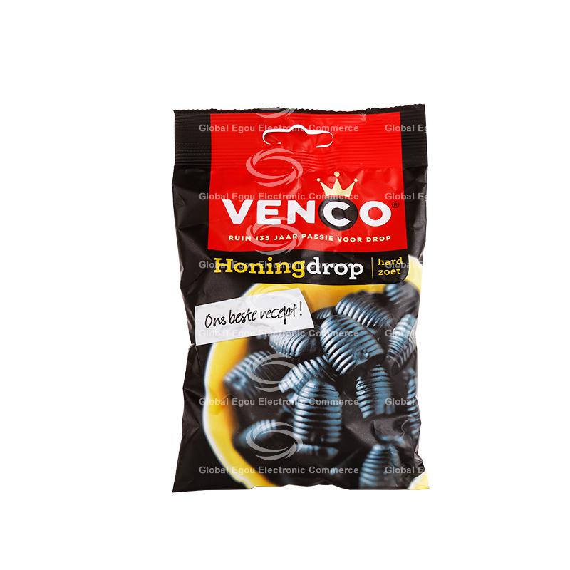 【荷兰直邮】荷兰venco蜂蜜甘草糖168g蜜糖色