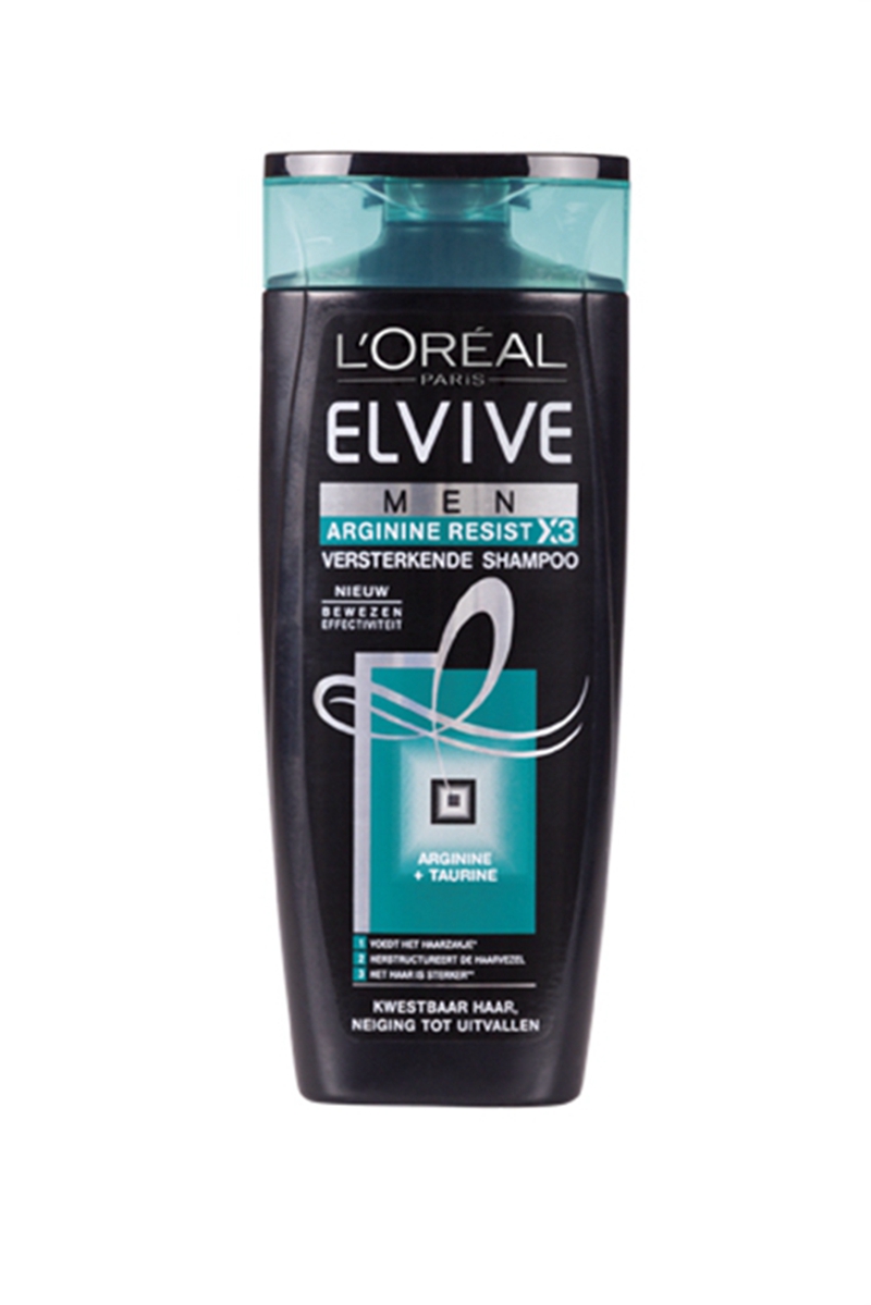 【荷兰直邮】法国Elvive男士脆弱头发加固洗发露250ml