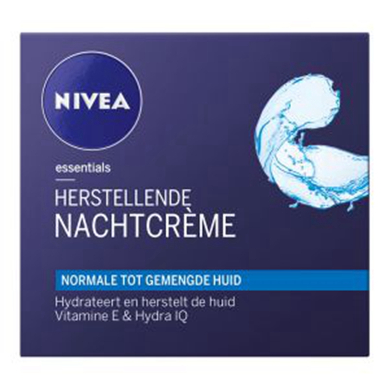 【荷兰直邮】德国Nivea妮维雅正常至混合皮质夜用面霜50ml