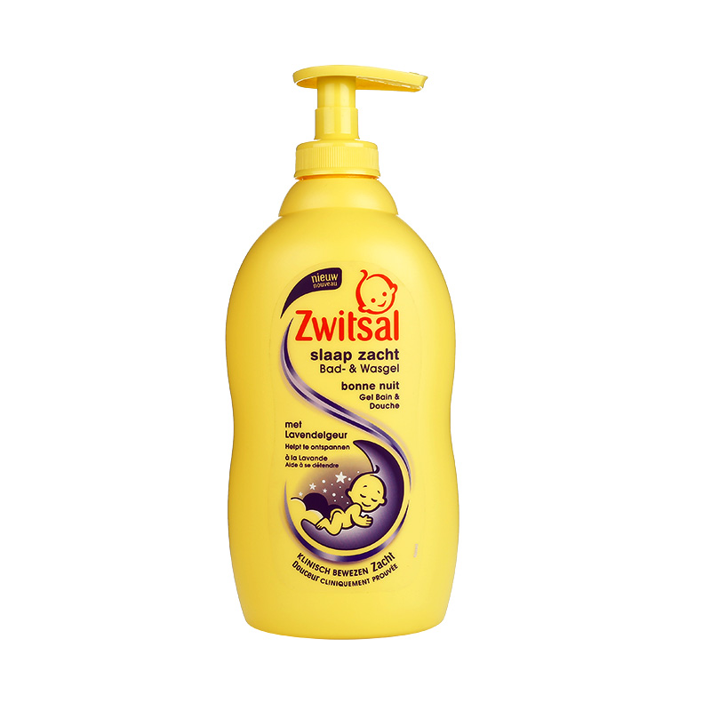 【菜鸟保税】荷兰Zwitsal宝宝薰衣草沐浴液400ml