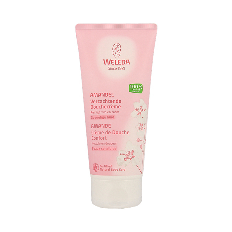 【荷兰直邮】德国Weleda杏仁柔韧淋浴膏200ml