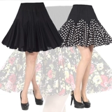 Летняя черная юбка, мини-юбка