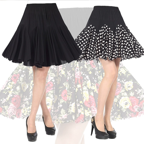 Летняя черная юбка, мини-юбка