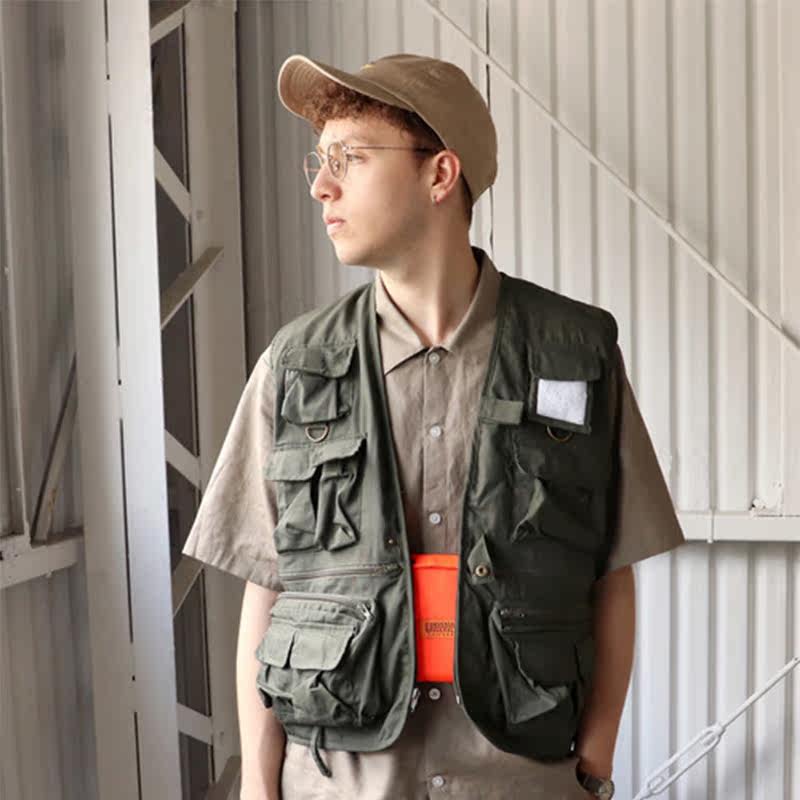 Жилеты 代购 rothco milty travel vest cityboy 户外机能多口袋钓鱼马甲
