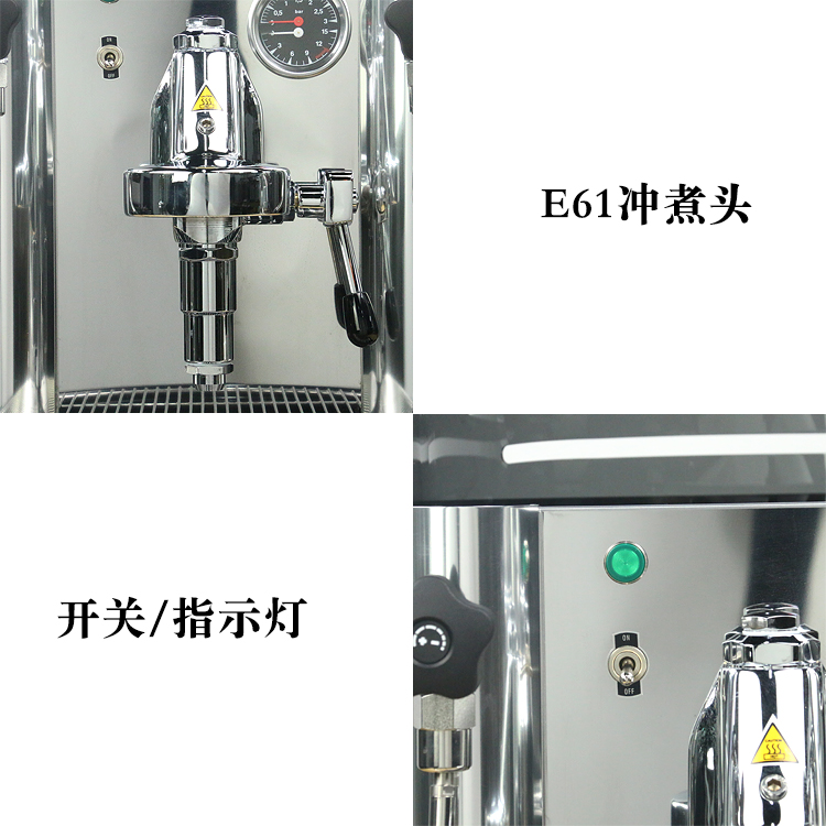 máy xay cafe công nghiệp Ý nhập khẩu SANREMO Sai Rui Meng nhà bán tự động chuyên nghiệp E61 một đầu máy pha cà phê Ý - Máy pha cà phê thuê máy pha cà phê