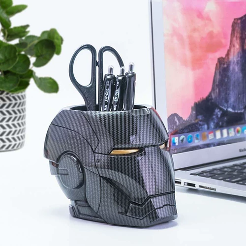 Канцтовары, пульт, настольная система хранения, вместительный и большой универсальный держатель для ручек, Марвел, Железный Человек