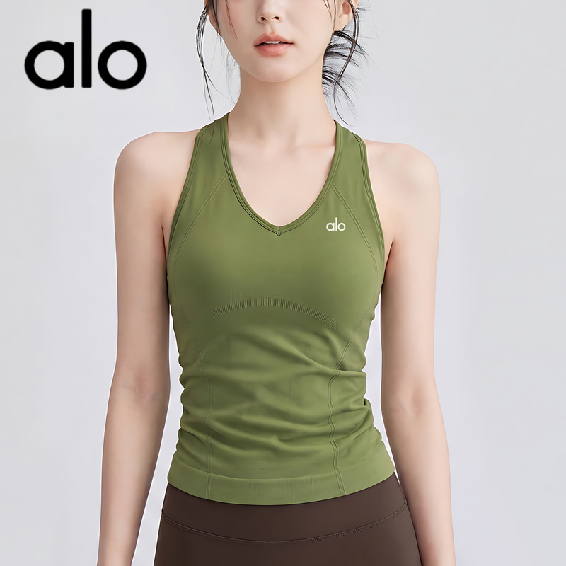 Aio All-In-One Sports Vest, Racerback Outerwear, New Running Training Underwear, Slim-Fitting Quick-Drying Yoga Top