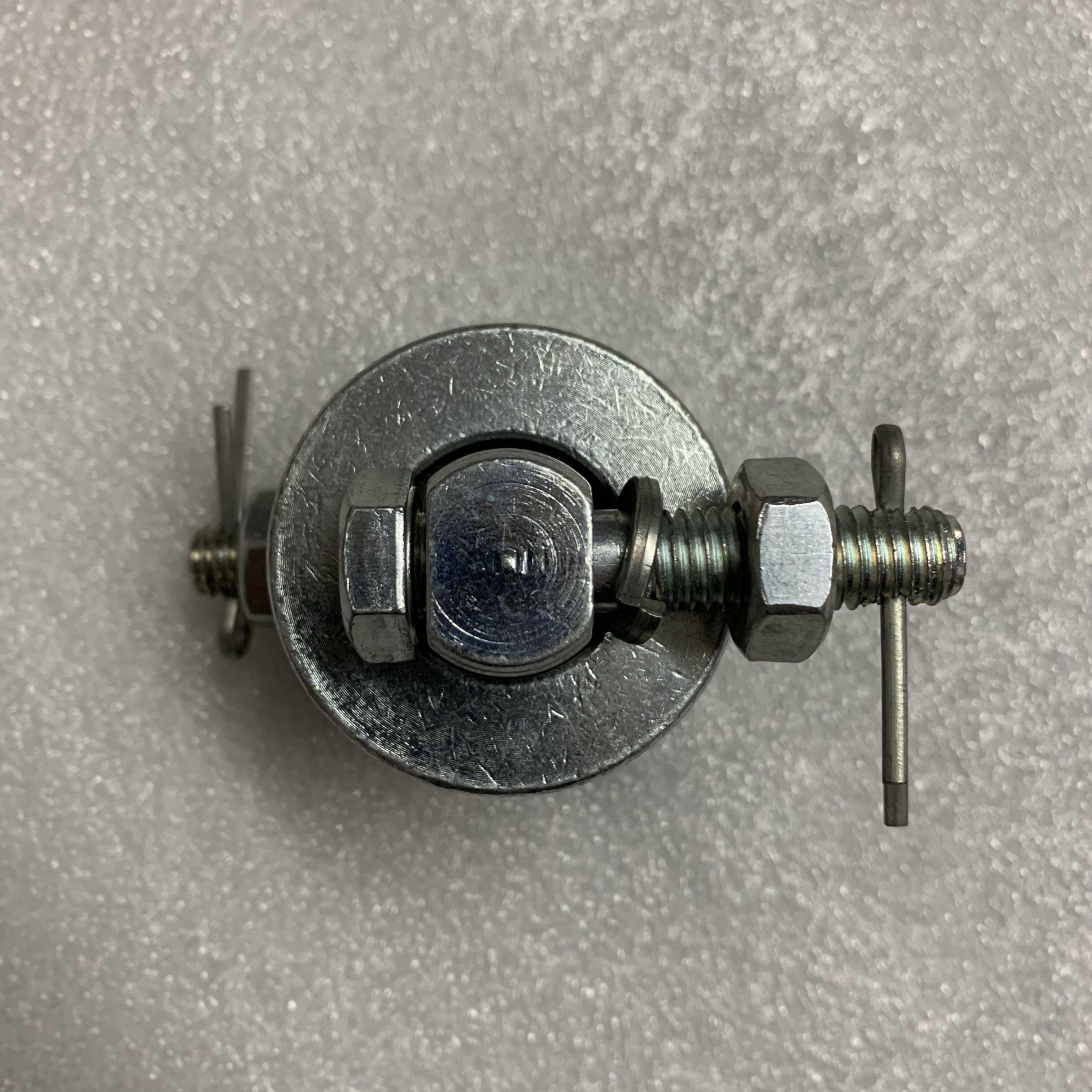 Elevator compensation chain rotating ring