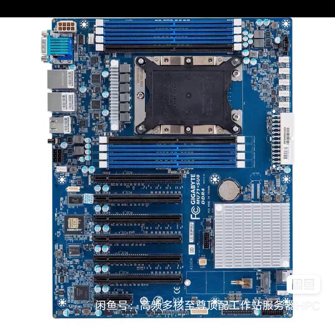 Technical Gia MU71-SU0 Single Way C621 Server Motherboard Support 240WW-3175X 8272cl-Taobao