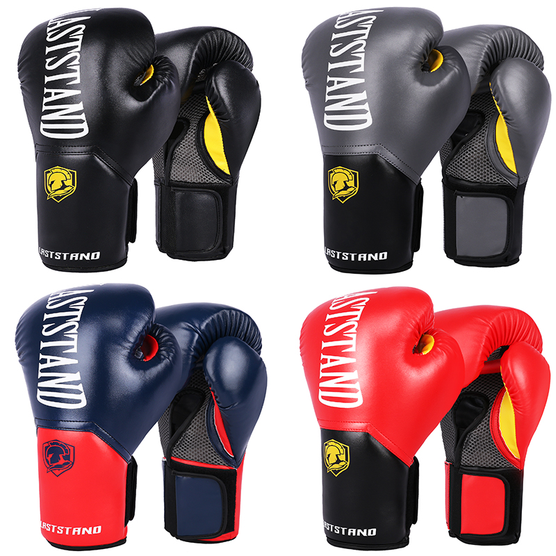 Italian boxing gloves Men and women build professional sanda fitness training boxing gloves Muay Thai free boxing fighting