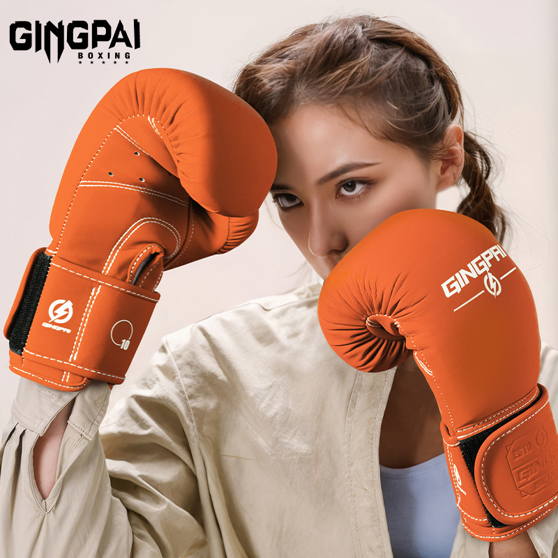 Jingpai Professional Boxing Gloves for Adults, Women's Sanda Fighting Microfiber Leather Gloves, Men's Punching Bag Training Thickened for Actual Combat Jingpai Professional Boxing Gloves for Adults, Women's Sanda Fighting Microfiber Leather Gloves, Men's Punching Bag Training Thickened for Actual Combat
