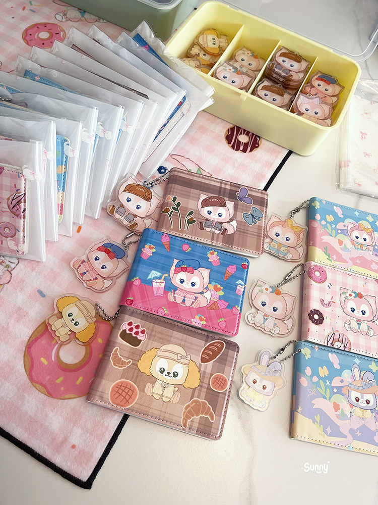 Визитница 卡包合集 | 上迪春日贝儿玲娜贝儿卡包证件包插画卡套