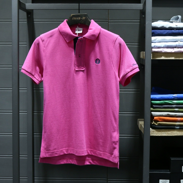 51SHOP 2018 mùa hè mới cho nam áo sơ mi POLO cotton thường xuyên áo sơ mi nam tay ngắn áo polo tay dài