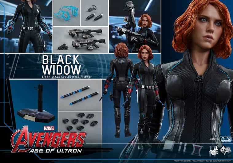 New spot HOTTOYS HT MMS288 complex 2 Black Widow 4 0 shot immediately
