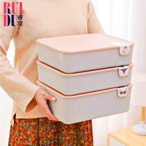 Ruido underwear storage box drawer storage box three-in-one household underwear socks storage box finishing box