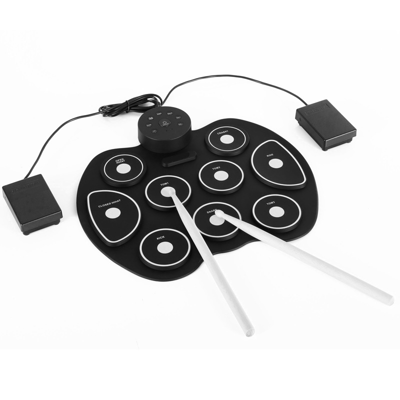 Cross-Border hand roll drum set music early education Enlightenment simulation jazz drum practice drum beating instrument Special