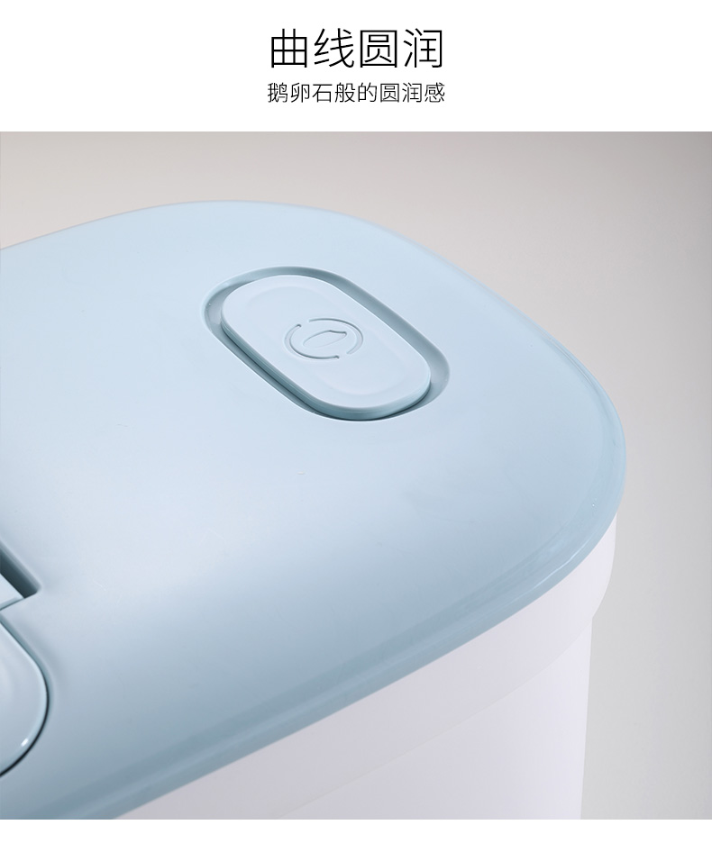 Porcelain color beautiful kitchen household ricer box 20 jins to seal insect with thick plastic storage barrel moisture meter box 10 kg