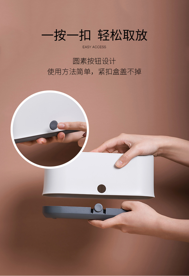 Porcelain color beauty ins simple smoke box home sitting room dining - room table napkin paper cartons creative tissue box