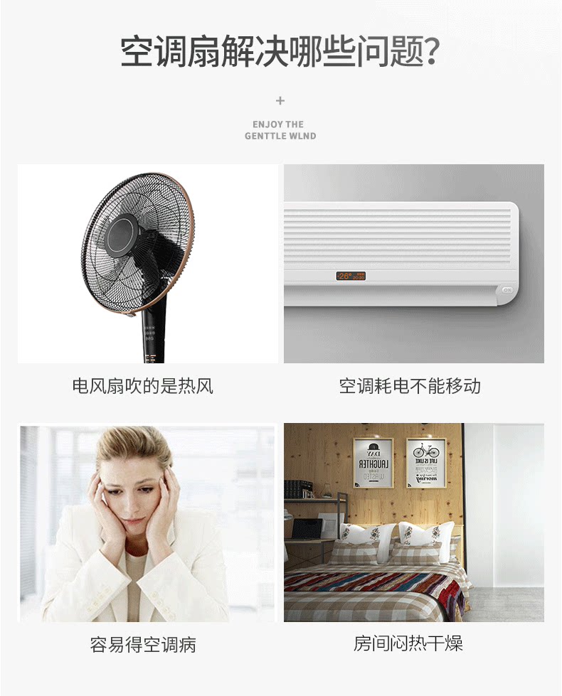 现代 空调扇 冷风扇 图3