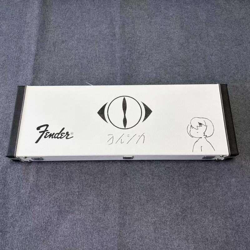 Night Deer Yorushika Band Suis White Fender St/Tele Electric Guitar Universal Case Thickened