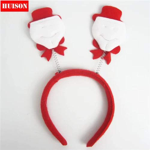 Huison Рождественский рождественский мультфильм снеговик отверстия головы рождественское платье мужская рождественская сказка бедна